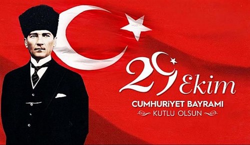 Kaymakamımız Sayın Mesut Ozan YILMAZ’ın 29 Ekim Cumhuriyet Bayramı Kutlama Mesajı